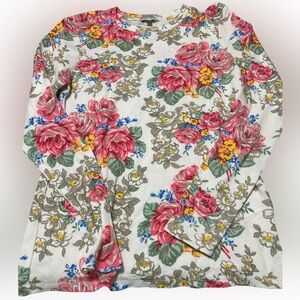 Lucky Brand Floral Long Sleeve Tee - Multicolor